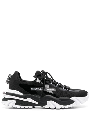 Versace Jeans Couture logo-print low-top sneakers - Black