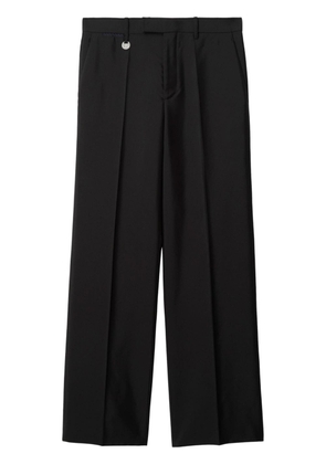 Burberry wool-blend tailored trousers - Black