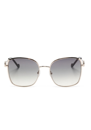 LIU JO square-frame sunglasses - Gold