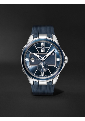 Ulysse Nardin - Dual Time Automatic 42mm Stainless Steel and Rubber Watch, Ref. No. 243-20-3/43 - Men - Blue