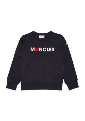 Moncler Enfant Cotton Logo Sweatshirt (4-6 Years)