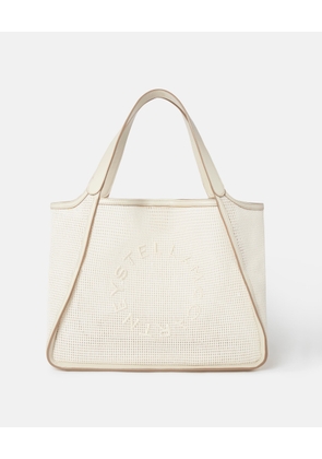 Stella McCartney - Logo Tote Bag, Woman, Magnolia white