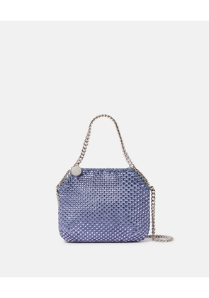 Stella McCartney - Falabella Crystal Tiny Tote Bag, Woman, Lavender blue