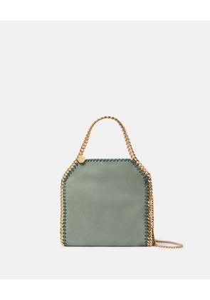 Stella McCartney - Falabella Mini Tote Bag, Woman, Stone green