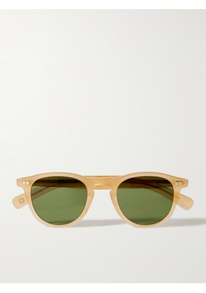 Garrett Leight California Optical - Hampton X Round-Frame Acetate Sunglasses - Men - Brown
