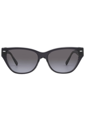 Coach Grey Gradient Cat Eye Ladies Sunglasses HC8370F 57458G 56