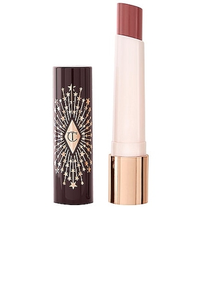 Charlotte Tilbury Hyaluronic Happikiss Lipstick in Pillow Talk - Beauty: NA. Size all.