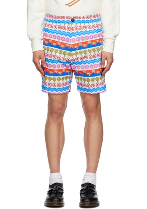 EGONlab Multicolor Printed Shorts