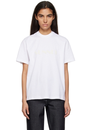SUNNEI SSENSE Exclusive White T-Shirt