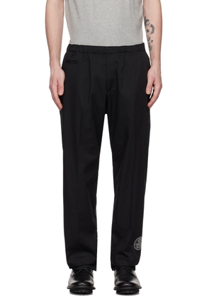UNDERCOVER Black Embroidered Trousers