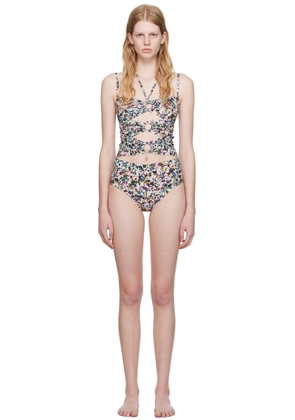 Isabel Marant Etoile Multicolor Stiza One-Piece Swimsuit