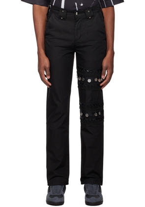 Youths in Balaclava Black Coin Trousers