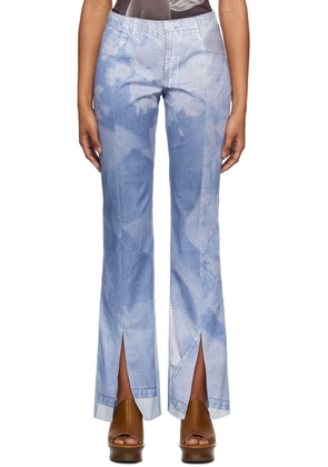 ELLISS Blue Handy Jean Print Jeans