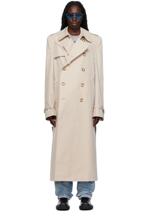 VTMNTS White Tailored Trench Coat