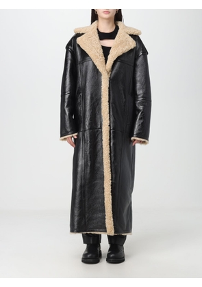 Coat REMAIN Woman colour Black