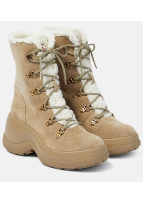 Moncler Resile Trek suede ankle boots