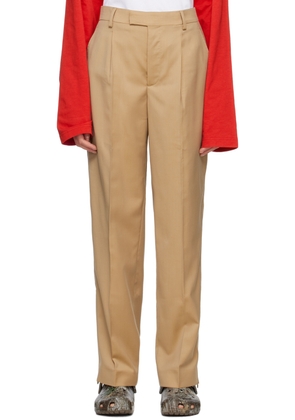 VTMNTS Tan Tailored Trousers