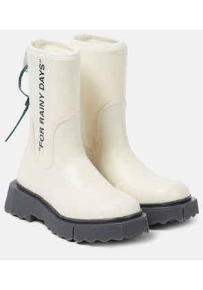 Off-White Rubber rain boots
