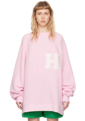 HALFBOY Pink Patch Sweatshirt