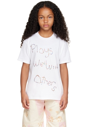 Collina Strada SSENSE Exclusive Kids White T-Shirt