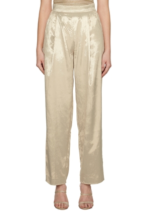 CAMILLA AND MARC Off-White Carmon Trousers