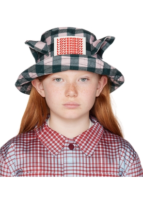 Charles Jeffrey LOVERBOY SSENSE Exclusive Kids Pink Bucket Hat