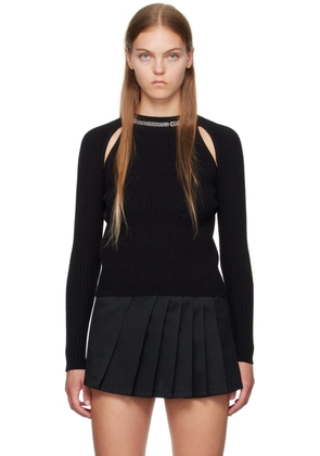 GCDS Black Bling Sweater