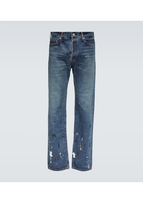 Undercover Beaded straight jeans