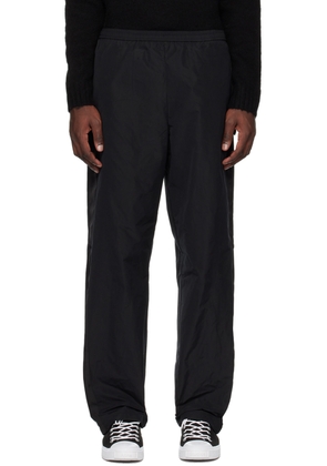 Acne Studios Black Relaxed-Fit Trousers