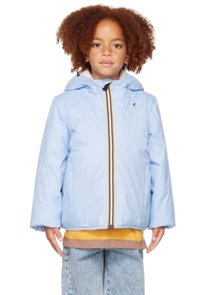 K-Way Kids Blue 3.0 Claude Orsetto Packable Jacket