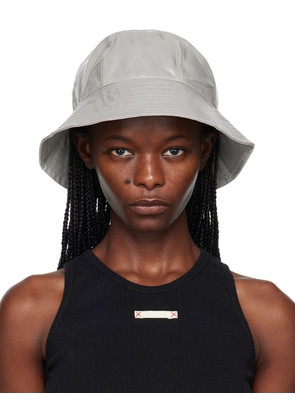Song for the Mute SSENSE Exclusive Gray Bucket Hat