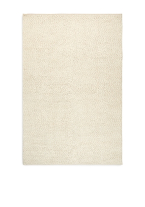 Textured Wool Rug 200x300 cm - Beige