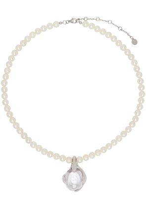 Alan Crocetti White Mystic Pearl Necklace