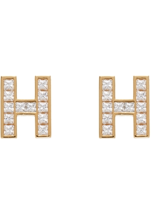 Hatton Labs Gold 'H' Earrings
