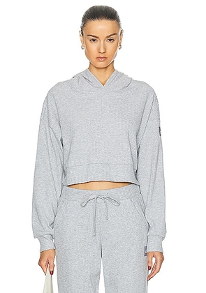 alo Muse Hoodie Sweatshirt in Athletic Heather Grey - Grey. Size L (also in M, S).