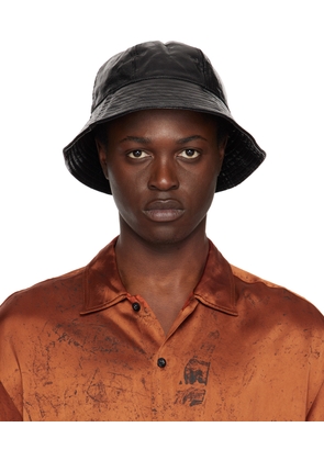 Song for the Mute Black Coated Bucket Hat