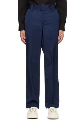 Soulland Navy Everet Trousers