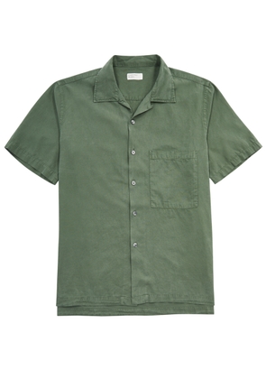 Universal Works Camp II Lyocell-blend Shirt - Green - L
