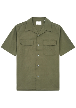 NN07 Daniel Stretch-cotton Shirt - Khaki - L