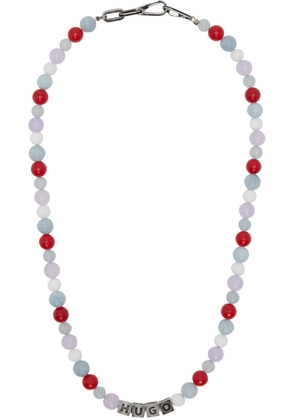 Hugo Multicolor Beaded Stone Necklace