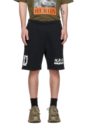 Heron Preston Black 'HPNY 23' Shorts