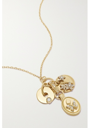 Foundrae - Reverie & Resilience 18-karat Gold Diamond Necklace - One size