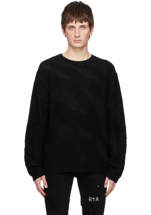 RTA Black Creed Sweater