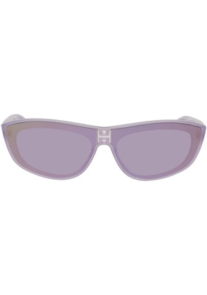 Givenchy Purple Shield Sunglasses