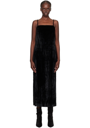 Loulou Studio Black Etinas Maxi Dress