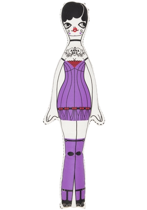 Anna Sui SSENSE Exclusive Purple 'Anna Sui' Doll