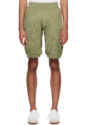 T/SEHNE SSENSE Exclusive Green Shorts