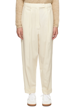 Cordera Off-White Tailoring Trousers
