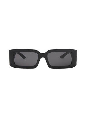 Dolce & Gabbana Rectangle Sunglasses in Black.