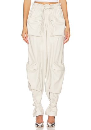 LAMARQUE Braxton Pant in Ivory. Size M, S.